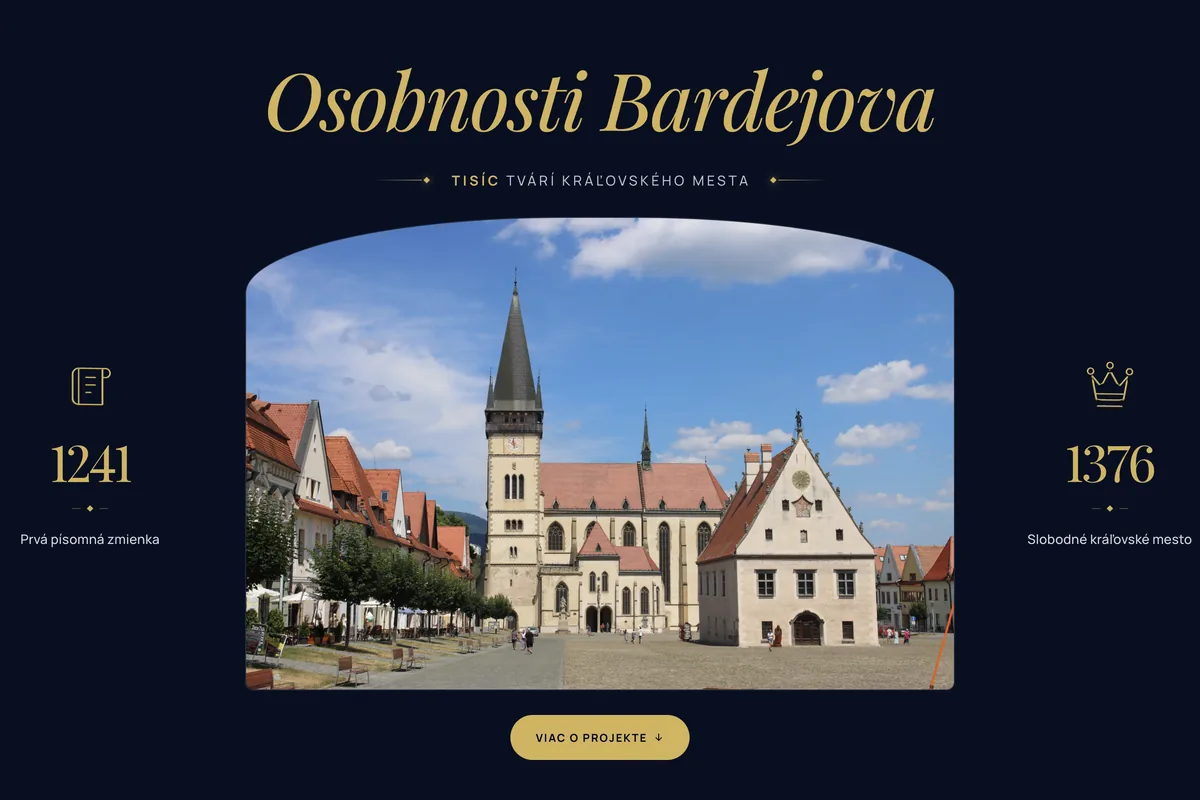 Osobnosti Bardejova preview 1